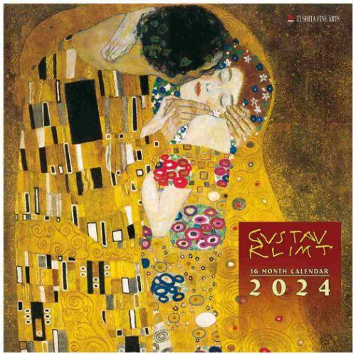 2024 Calendar TUSHITA 壁掛けカレンダー2024年 Gustav Klimt -Women｜cinemacollection