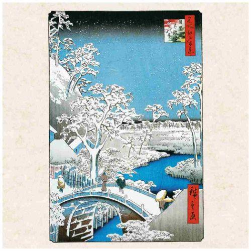2024 Calendar TUSHITA 壁掛けカレンダー2024年 Hiroshige - Japanese Woodblock Printing｜cinemacollection｜02