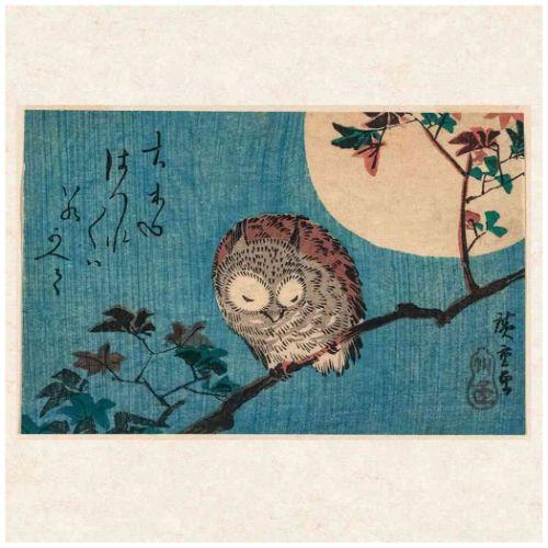 2024 Calendar TUSHITA 壁掛けカレンダー2024年 Hiroshige - Japanese Woodblock Printing｜cinemacollection｜03