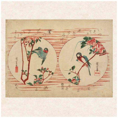 2024 Calendar TUSHITA 壁掛けカレンダー2024年 Hiroshige - Japanese Woodblock Printing｜cinemacollection｜05
