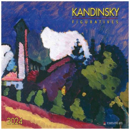 2024 Calendar TUSHITA 壁掛けカレンダー2024年 Wassily Kandinsky - Figuratives