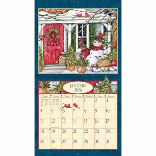 壁掛けカレンダー2026年 LANG ラング 2026 Calendar Susan Winget