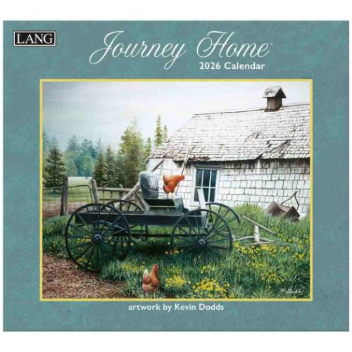 2026 Calendar LANG ラング 壁掛けカレンダー2026年 Journey Home Kevin Dodds