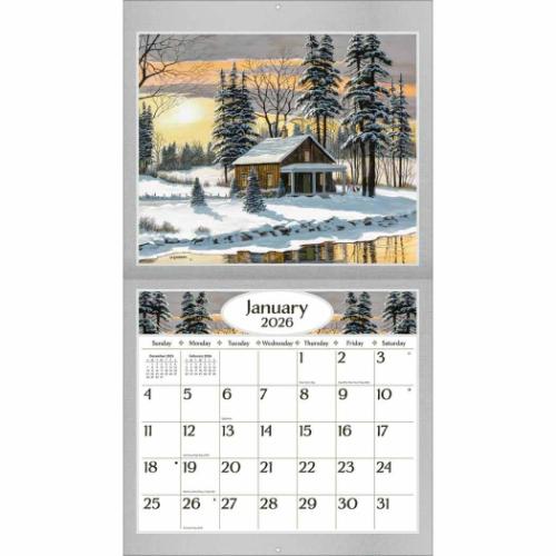 50％OFF】2026 Calendar LANG ラング 壁掛けカレンダー2026年 Bill