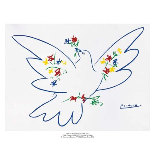 2026 Calendar TUSHITA 壁掛けカレンダー2026年 Picasso - For Peace アート 名画 インテリア