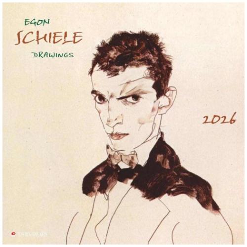 2026 Calendar TUSHITA 壁掛けカレンダー2026年 Egon Schiele