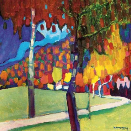 2026 Calendar 壁掛けカレンダー2026年 TUSHITA Wassily Kandinsky - Figuratives ハートアートコレクション アート 名画