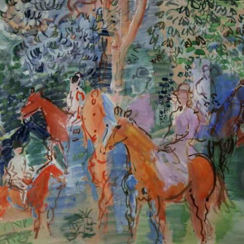 2026 Calendar TUSHITA 壁掛けカレンダー2026年 Raoul Dufy アート