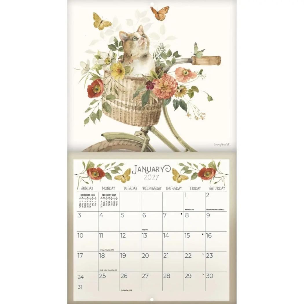 2027 Calendar LANG ラング ...の詳細画像2