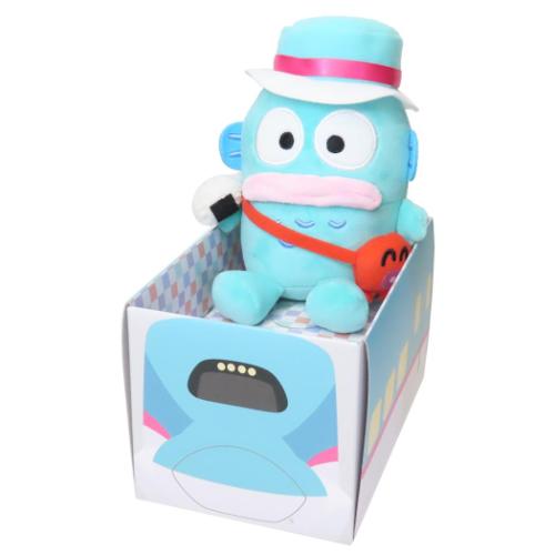 ハンギョドン グッズ プラッシュドール サンリオ キャラクター 新幹線BOX付ぬいぐるみ