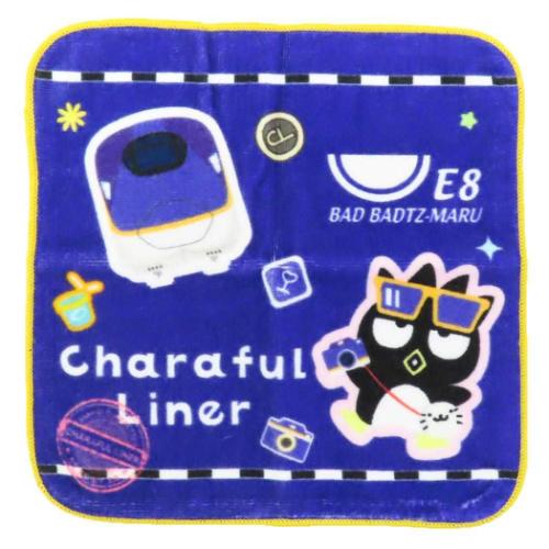 バッドばつ丸 ハンドタオル ハンカチ サンリオ XO キャラフルライナー