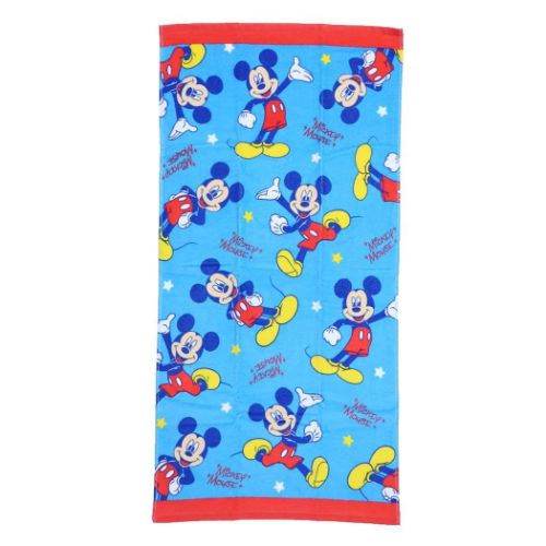 【オンライン完売】ワイドバスタオル パークマップ ミッキーマウスと仲間たち ミッキーマウス キャラクター バスタオル コンパクト ディズニー