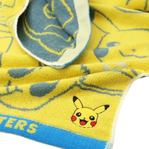 フェイスタオル ジャガードロングタオル ポケットモンスター N2003 ルック ポケモン 林タオル 新生活雑貨