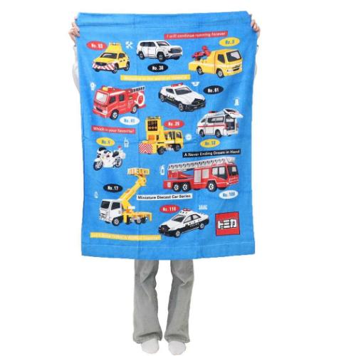 トミカ TOMICA キャラクター キッズタオルケット マルチタオル