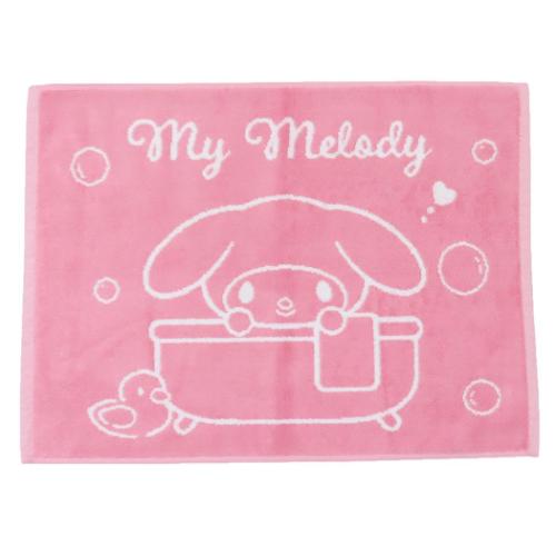 マイメロディ キャラクター バス用品 バスマット メロメロバスタイム