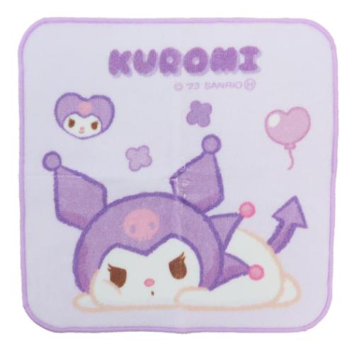 クロミ キャラクター ミニタオル ジャガードハンカチタオル フニュマル サンリオ