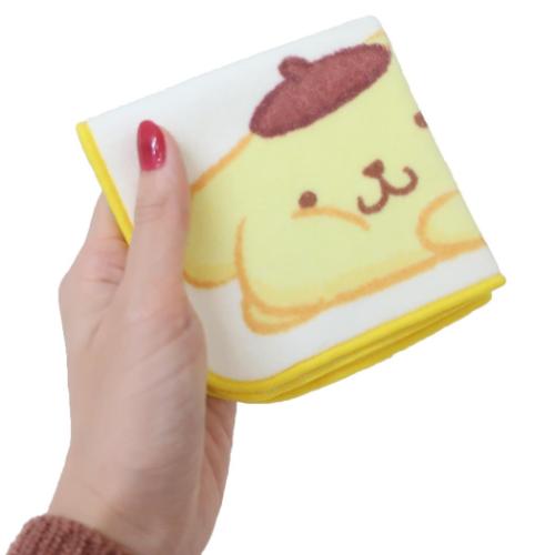 Amazon｜丸眞 ミニタオル サンリオ ポムポムプリン おふとん