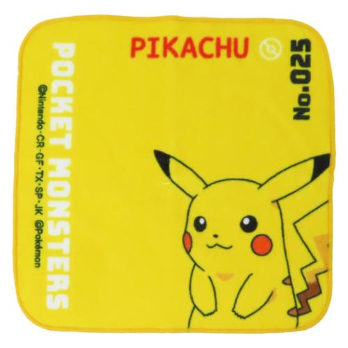 ポケットモンスター キャラクター ミニタオル インクジェットプリントプチタオル ピカチュウ ポケモン グッズ