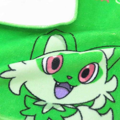ポケットモンスター ミニタオル インクジェットプリントプチタオル ニャオハ ポケモン 林タオル 汗拭きタオル かわいい