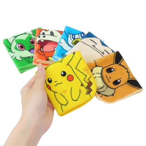 ポケットモンスター インクジェットプリントプチタオル ポケモン ミニタオル キャラクター イーブイ