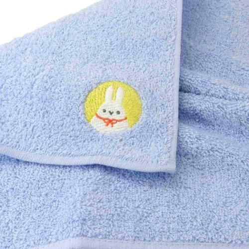 ミニタオル いろはにほへと プチタオル 兎 どうぶつ 林タオル