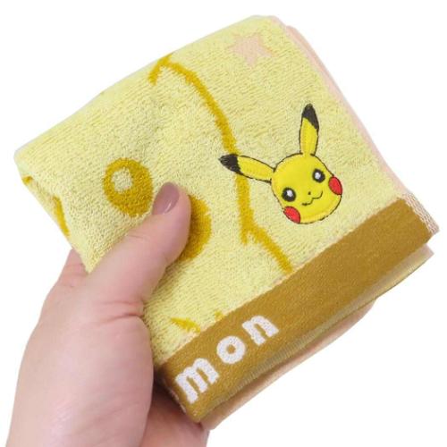 ポケットモンスター グッズ ミニタオル ポケモン キャラクター ジャガードハンカチタオル