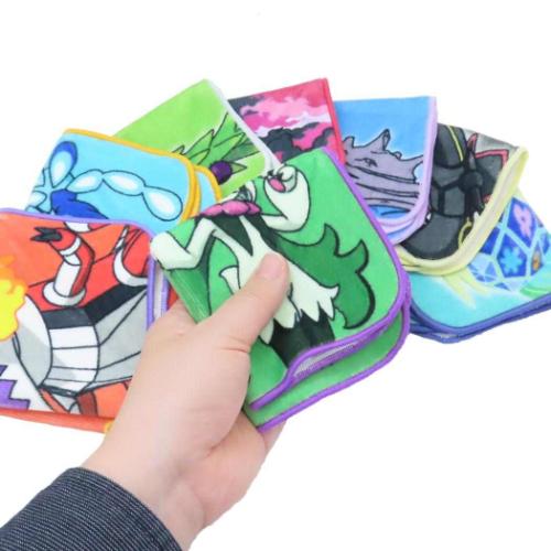 プリントハンカチタオル ミニタオル ポケットモンスター ポケモン ラプラス 林タオル 汗拭きタオル キャラクター