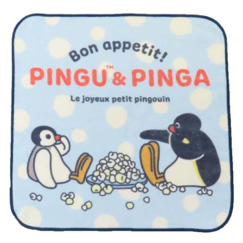 レトロ　ピングー ハンドタオル ハンドタオル ピングー プリントウォッシュタオル ポップドット Pingu