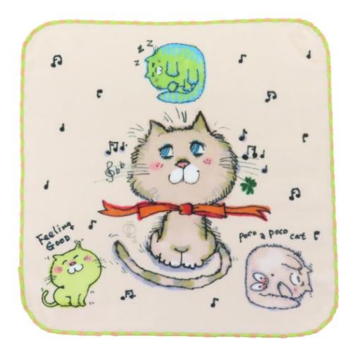 水森亜土 プリントハンカチタオル ミニタオル キャラクター