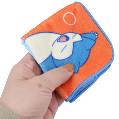 ポケットモンスター ポケモン キャラクター ミニタオル インクジェットプリントプチタオル カラフル カビゴン 林タオル