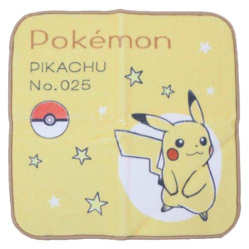 ポケットモンスター グッズ ミニタオル キャラクター インクジェットプリントプチタオル スケッチ ピカチュー ポケモン