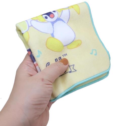 ミニタオル インクジェットプリントハンカチタオル ピングー Pingu レッツプレイ 林タオル 汗拭きタオル キャラクター