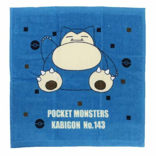 ポケットモンスター ハンドタオル ウォッシュタオル シャーリング カビゴン ポケモン