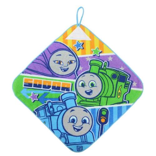 きかんしゃトーマス ループ付きタオル 幼稚園ハンドタオル ループタオル キャラクター ソドースター 林タオル