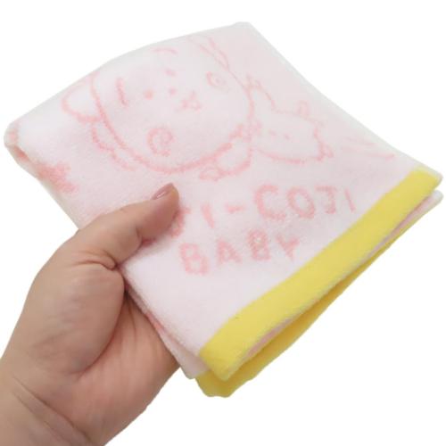 プリントウォッシュタオル ハンドタオル さくらももこ コジコジ ギュッとコジコジ 林タオル 汗拭きタオル