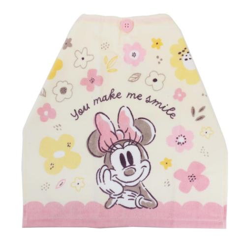 ミニーマウス おりこうタオル ゴム＆ボタン付きキッズおてふきタオル チッパー ディズニー キャラクター