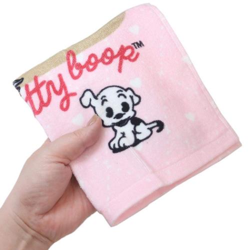 ベティブープ BETTY BOOP キャラクター ハンドタオル プリントウォッシュタオル B.betty