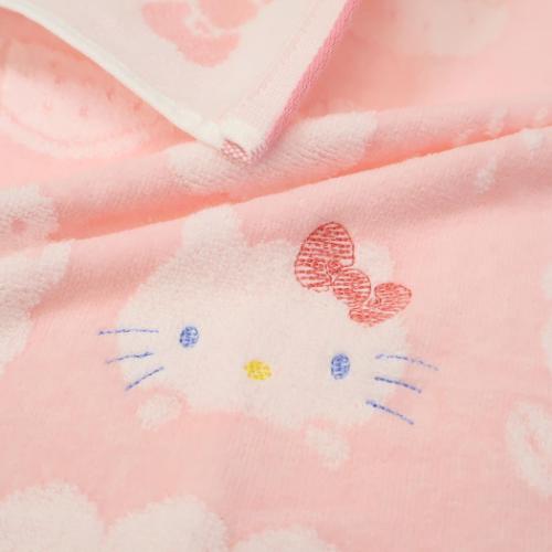 無撚糸スチームシャーリングウォッシュタオル ハンドタオル ハロー