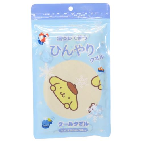 ポムポムプリン キャラクター 夏用ひんやりロン...の詳細画像3
