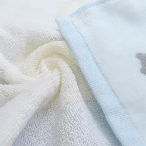 プリントウォッシュタオル ハンドタオル いしよわちゃん サンエックス 犬飼タオル