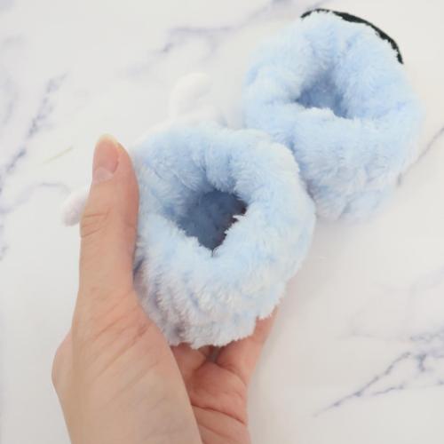 生活雑貨 吸水リストバンド クレヨンしんちゃん ブルー アイプランニング 洗顔 袖濡れ防止