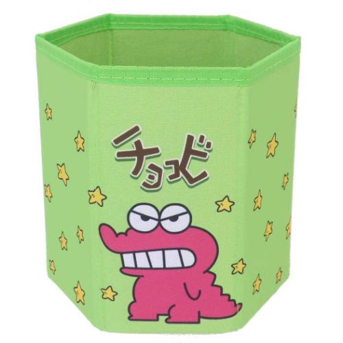収納用品 チョコビ折りたたみ収納BOX クレヨンしんちゃん グリーン アイプランニング 小物入れ おもちゃ収納