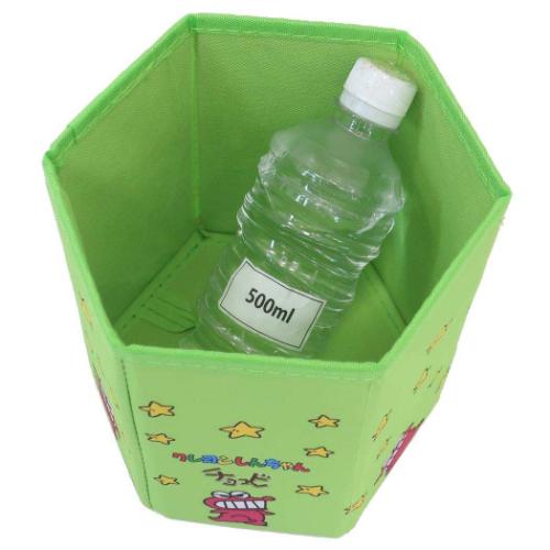 収納用品 チョコビ折りたたみ収納BOX クレヨンしんちゃん グリーン アイプランニング 小物入れ おもちゃ収納
