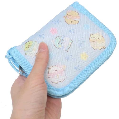 すみっコぐらし ウォレット キッズ財布 ブルー サンエックス キャラクター