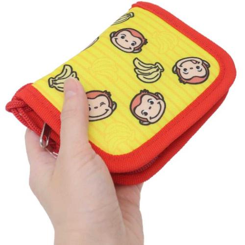 おさるのジョージ 子供用財布 キッズウォレット バナナ アイプランニング 子ども こども プレゼント