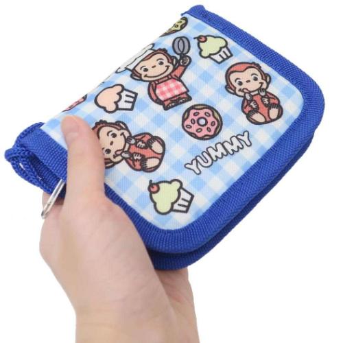 おさるのジョージ キッズウォレット 子供用財布 ドーナツ 絵本キャラクター グッズ