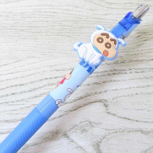 クレヨンしんちゃん マスコット付きシャープペン 0.5 シャーペン シロ