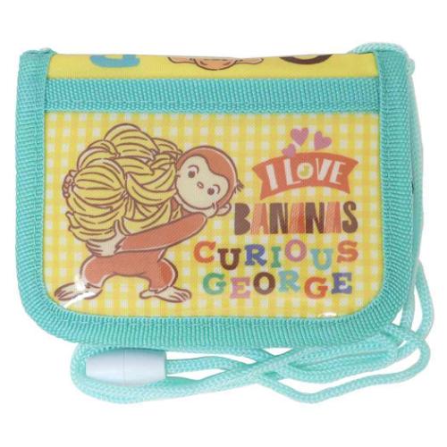 Yahoo! Yahoo!ショッピング(ヤフー ショッピング)おさるのジョージ 子供用財布 キッズウォレット バナナ アイプランニング