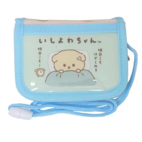 Yahoo! Yahoo!ショッピング(ヤフー ショッピング)いしよわちゃん キャラクター 子供用財布 キッズウォレット ブルー サンエックス