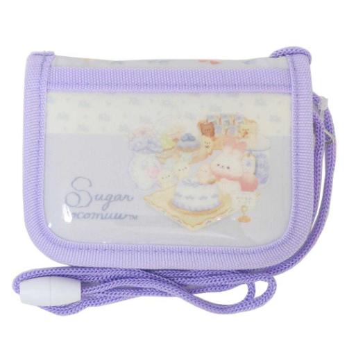 Yahoo! Yahoo!ショッピング(ヤフー ショッピング)シュガーココムー キャラクター 子供用財布 キッズウォレット パープル サンエックス
